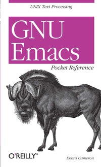 Immagine di copertina: GNU Emacs Pocket Reference 1st edition 9781565924963