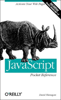 Imagen de portada: JavaScript Pocket Reference 1st edition 9781565925212