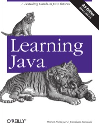 Cover image: Learning Java 3rd edition 9780596008734