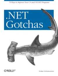Cover image: .NET Gotchas 1st edition 9780596009090
