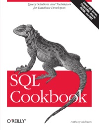 Cover image: SQL Cookbook 1st edition 9780596009762