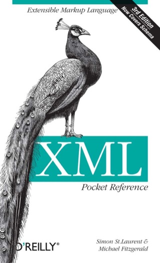 Cover image: XML Pocket Reference 3rd edition 9780596100506