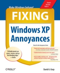 Cover image: Fixing Windows XP Annoyances 1st edition 9780596100537