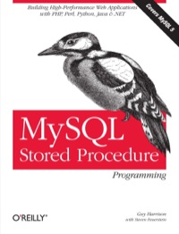 Cover image: MySQL Stored Procedure Programming 1st edition 9780596100896