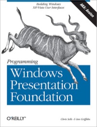 Cover image: Programming Windows Presentation Foundation 1st edition 9780596101138