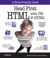 Cover image: Head First HTML with CSS & XHTML 1st edition 9780596101978