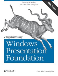 Immagine di copertina: Programming Windows Presentation Foundation 1st edition 9780596101138