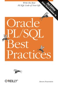 Titelbild: Oracle PL/SQL Best Practices 2nd edition 9780596514105
