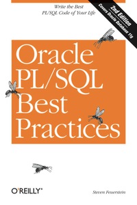 Cover image: Oracle PL/SQL Best Practices 2nd edition 9780596514105