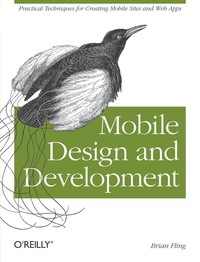 Cover image: Mobile Design and Development 1st edition 9780596155445