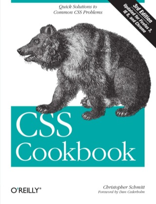 Cover image: CSS Cookbook 3rd edition 9780596155933