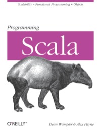 Cover image: Programming Scala 1st edition 9780596155957