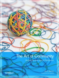 Cover image: The Art of Community 1st edition 9780596156718