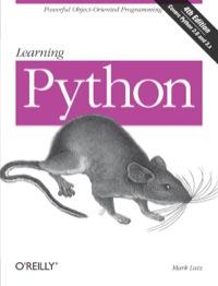 Cover image: Learning Python 4th edition 9780596158064