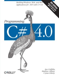 Cover image: Programming C# 4.0 1st edition 9780596159832