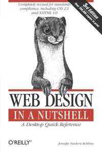 Cover image: Web Design in a Nutshell 3rd edition 9780596009878