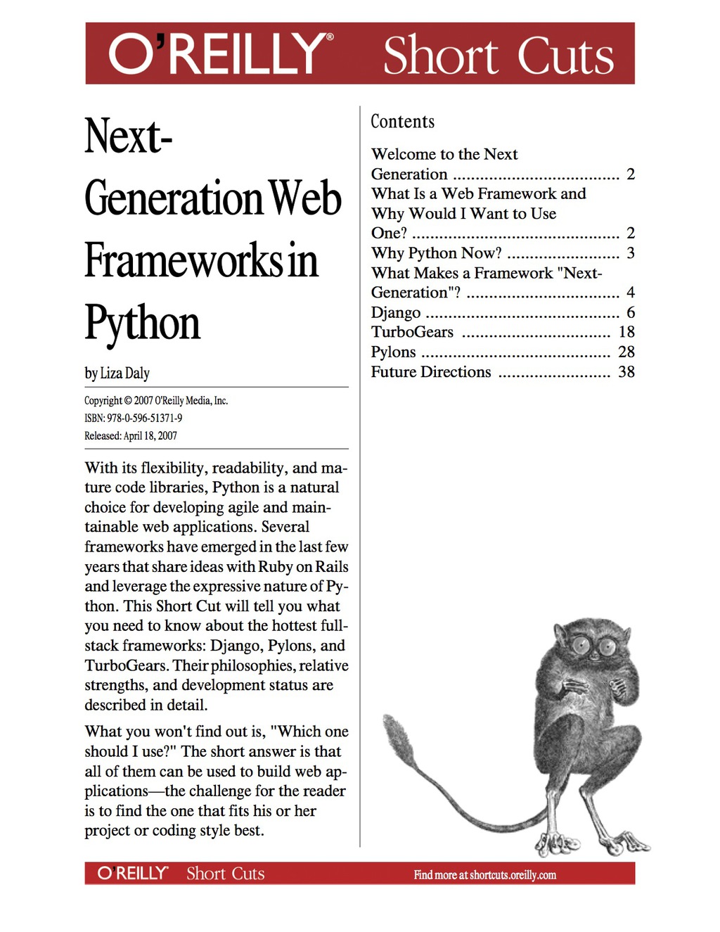 Next-Generation Web Frameworks in Python - 1st Edition (eBook)