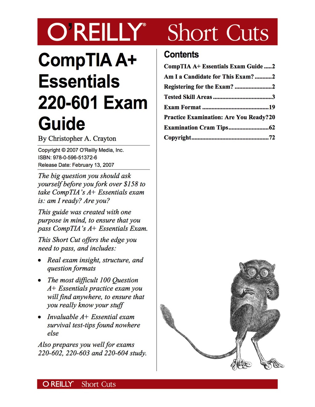 CompTIA A Essentials 220-601 Exam Guide 1st Edition