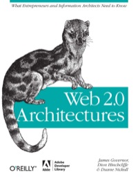 Cover image: Web 2.0 Architectures 1st edition 9780596514433