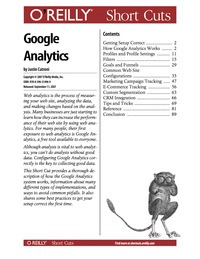 صورة الغلاف: Google Analytics 1st edition 9780596557973