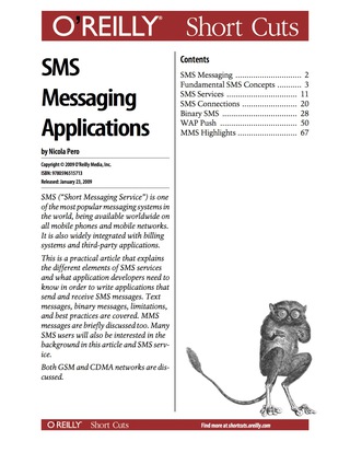 صورة الغلاف: SMS Messaging Applications 1st edition 9780596558093