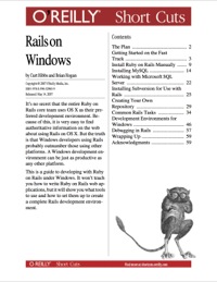 Cover image: Rails on Windows 1st edition 9780596515737