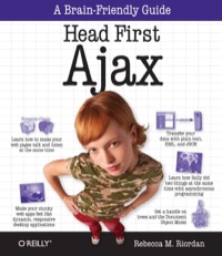 Cover image: Head First Ajax 1st edition 9780596515782