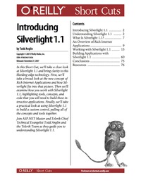 Cover image: Introducing Silverlight 1.1 1st edition 9780596558154