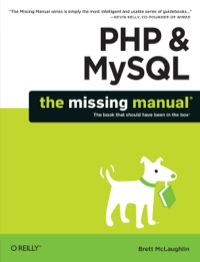 Cover image: PHP & MySQL: The Missing Manual 1st edition 9780596515867