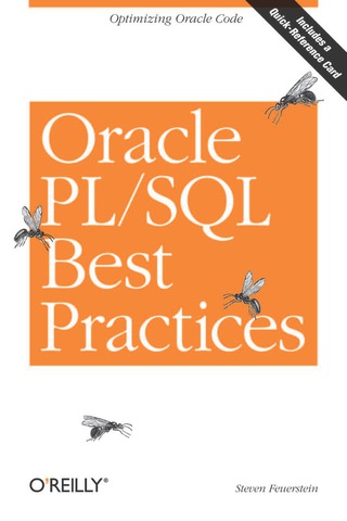 Cover image: Oracle PL/SQL Best Practices 1st edition 9780596001216
