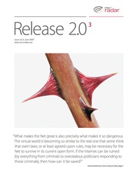 Cover image: Release 2.0: Issue 3 1st edition 9780596558253