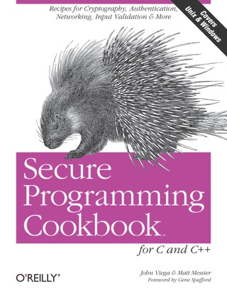 Titelbild: Secure Programming Cookbook for C and C 1st edition 9780596003944