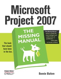 表紙画像: Microsoft Project 2007: The Missing Manual 1st edition 9780596528362