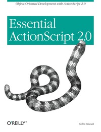 Cover image: Essential ActionScript 2.0 1st edition 9780596006525