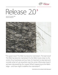 Cover image: Release 2.0: Issue 5 1st edition 9780596558338