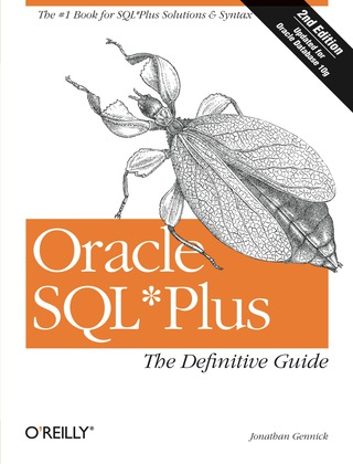Cover image: Oracle SQL*Plus: The Definitive Guide 2nd edition 9780596007461