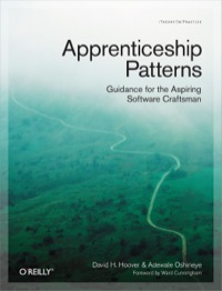Cover image: Apprenticeship Patterns 1st edition 9780596518387