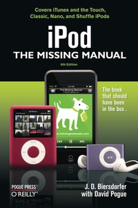 صورة الغلاف: iPod: The Missing Manual 6th edition 9780596514914