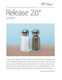 Cover image: Release 2.0: Issue 8 1st edition 9780596558451