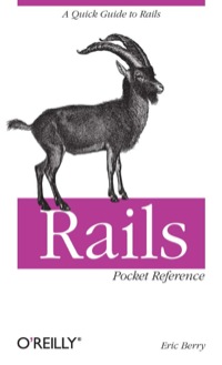Cover image: Rails Pocket Reference 1st edition 9780596520700
