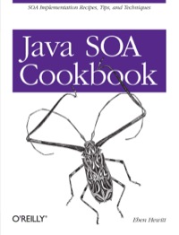 Cover image: Java SOA Cookbook 1st edition 9780596520724