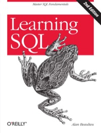 Cover image: Learning SQL 2nd edition 9780596520830