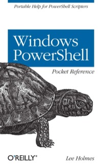 Cover image: Windows Powershell Pocket Reference 1st edition 9780596521783