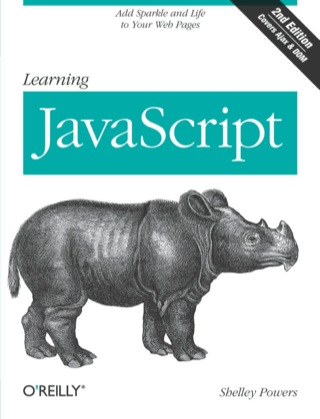Cover image: Learning JavaScript 2nd edition 9780596521875