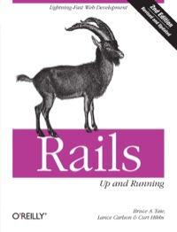 Cover image: Rails: Up and Running 2nd edition 9780596522001