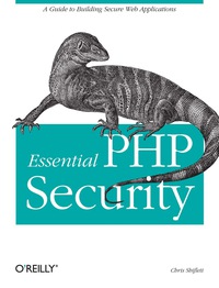 Imagen de portada: Essential PHP Security 1st edition 9780596006563