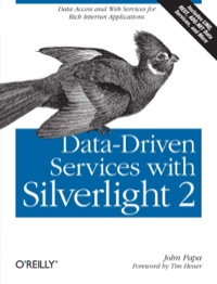 Cover image: Data-Driven Services with Silverlight 2 1st edition 9780596523091