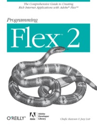 Cover image: Programming Flex 2 1st edition 9780596526894
