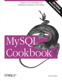 Cover image: MySQL Cookbook 2nd edition 9780596527082