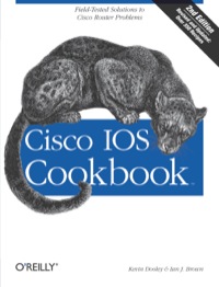Cover image: Cisco IOS Cookbook 2nd edition 9780596527228